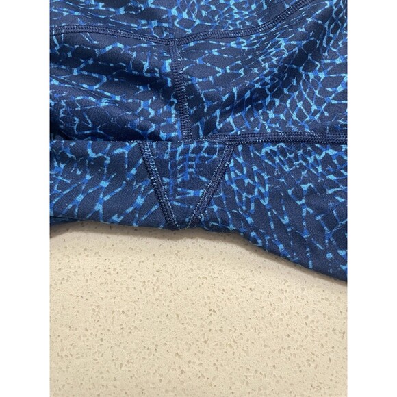 Lululemon Pure Practice Pant Size 10 Samba Snake Kayak Blue Hero - Picture 9 of 9